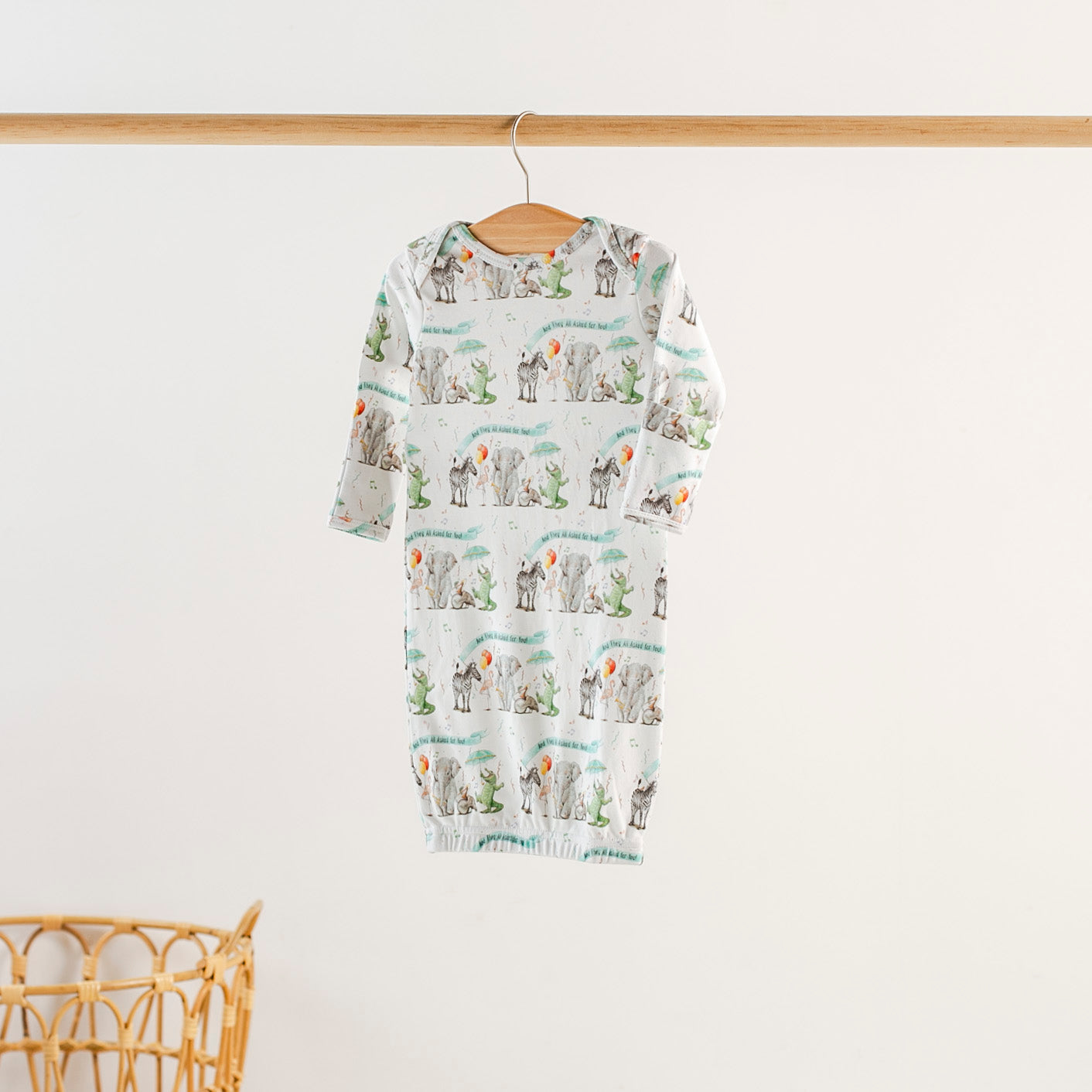And They All Asked For You Organic Cotton Kids Pajamas-Rogue Magnolia Custom Designs