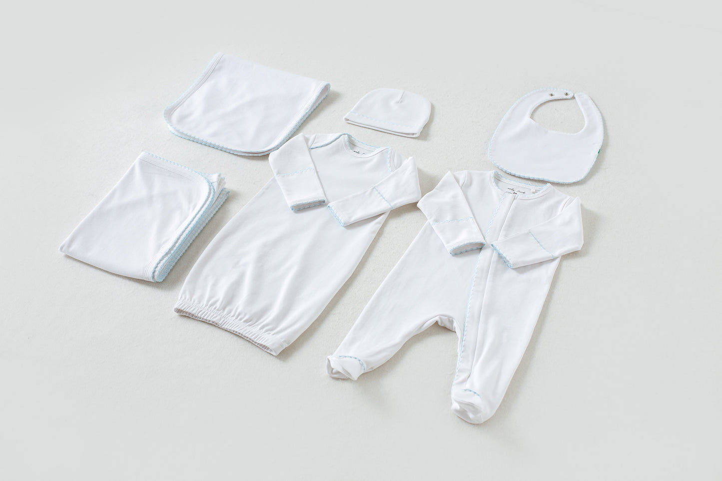 Baby Blue Newborn Take Me Home Set-Rogue Magnolia Custom Designs