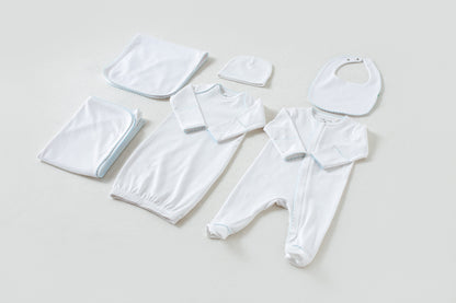 Baby Blue Newborn Take Me Home Set-Rogue Magnolia Custom Designs
