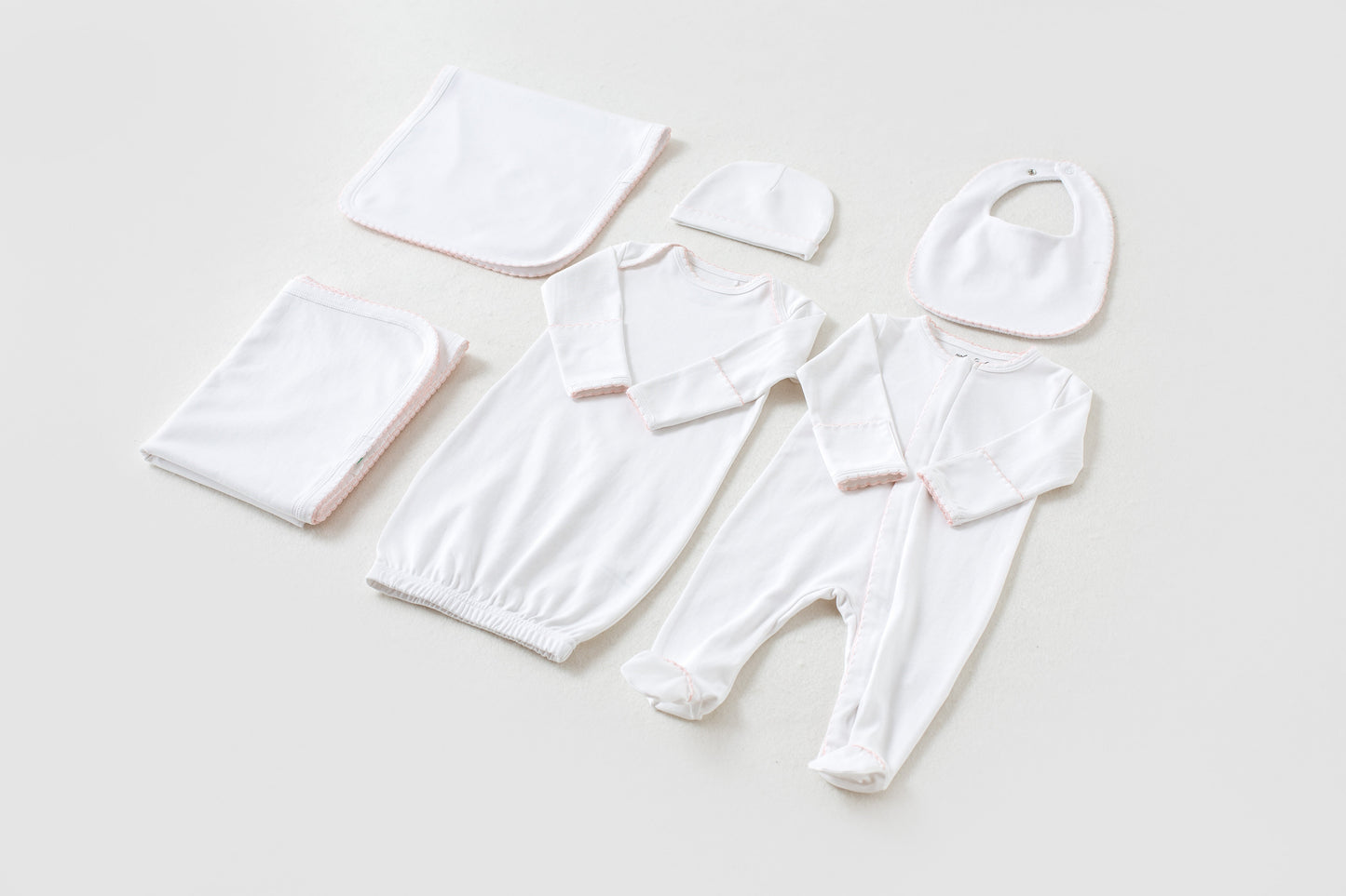 Baby Pink Newborn Take Me Home Set-Rogue Magnolia Custom Designs