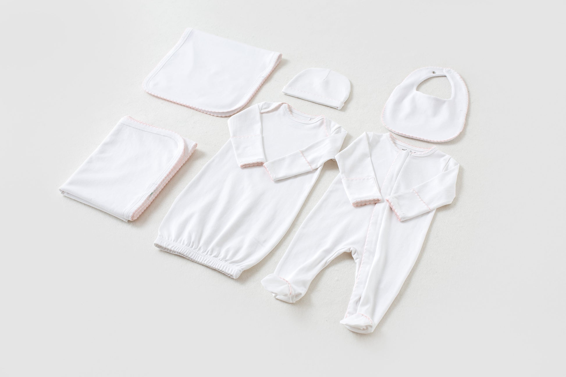 Baby Pink Newborn Take Me Home Set-Rogue Magnolia Custom Designs