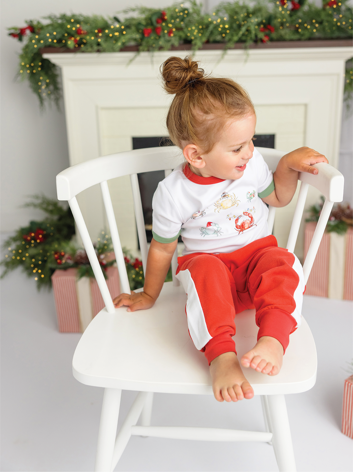 Baked Apple Cotton Joggers for Kids-Rogue Magnolia Custom Designs