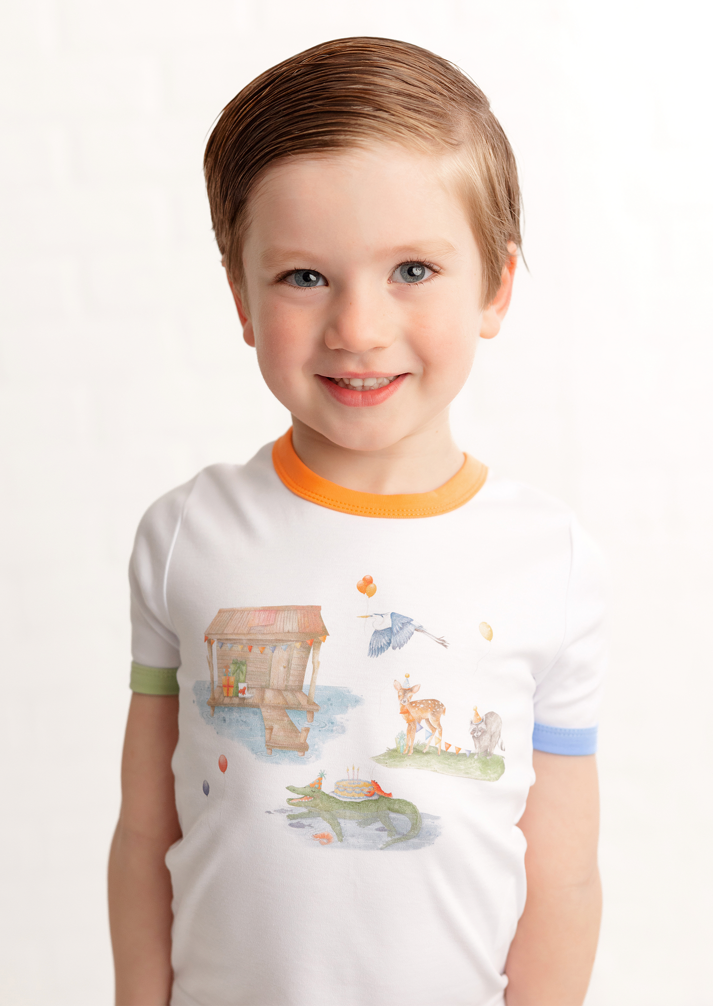 Bayou Birthday Organic Cotton Kids Tshirt-Rogue Magnolia Custom Designs
