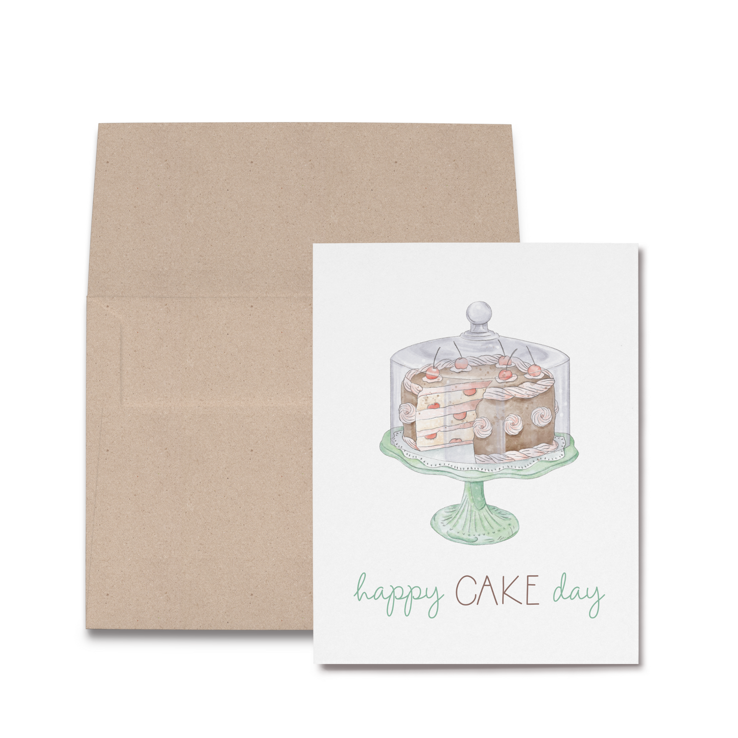 Cake Day Birthday Card-Rogue Magnolia Custom Designs