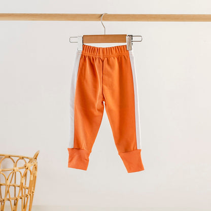 Canyon Sunset Cotton Joggers for Kids-Rogue Magnolia Custom Designs