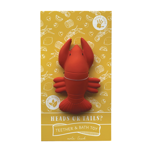 Heads or Tails Crawfish Bath Toy & Baby Teether-Rogue Magnolia Custom Designs