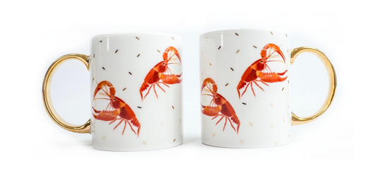 Crawfish Ceramic Mug-Rogue Magnolia Custom Designs