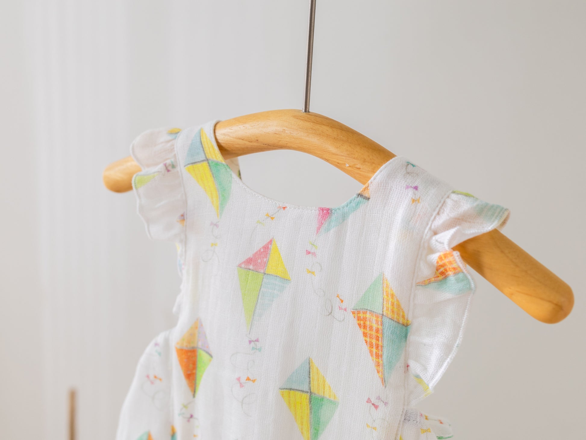 Reach for the Sky Organic Muslin Bubble Romper-Rogue Magnolia Custom Designs