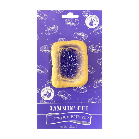 Jammin' Out Kolache Teether & Bath Toy-Rogue Magnolia Custom Designs