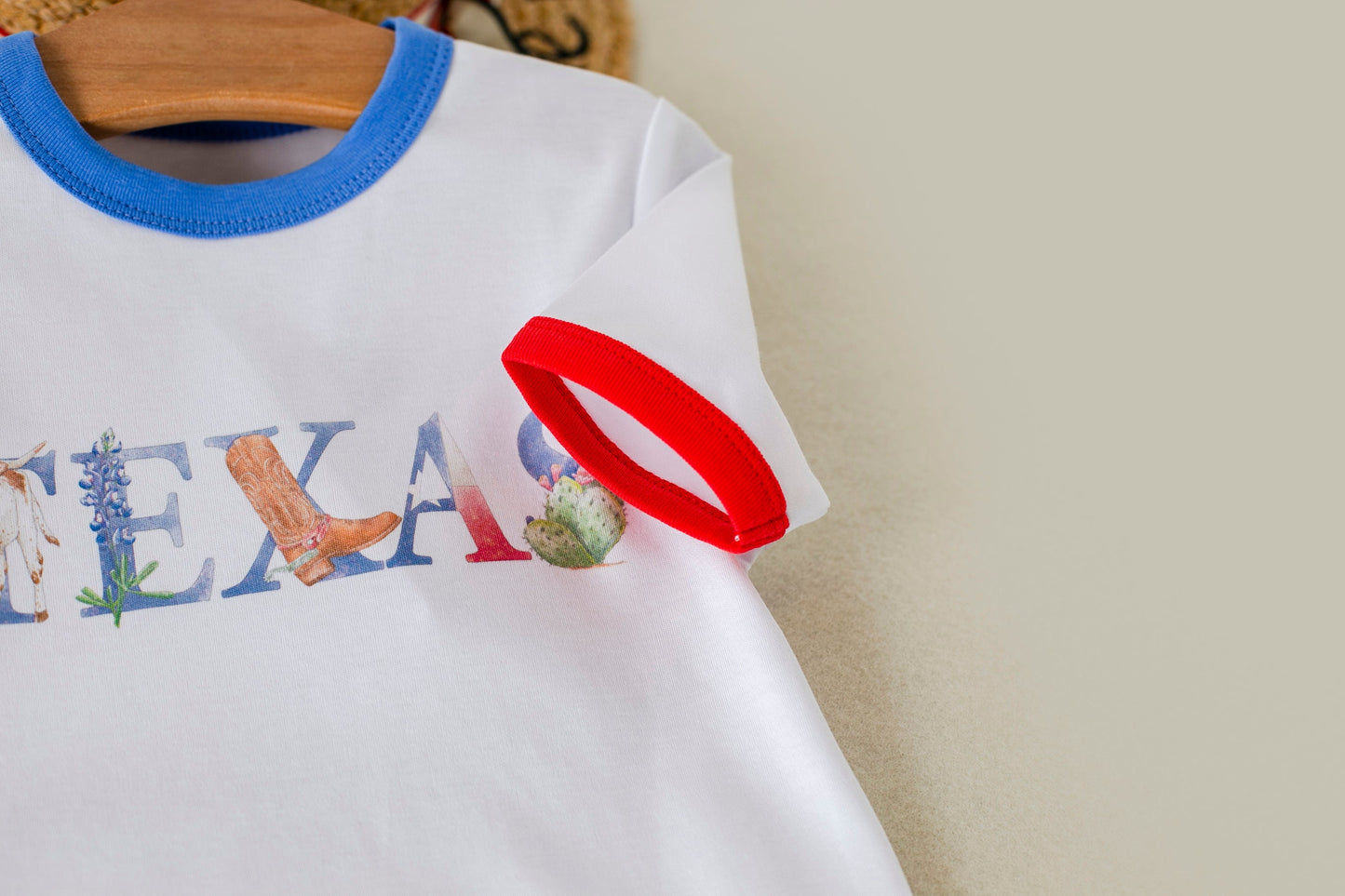 Little Texan Organic Cotton Kids Tshirt-Rogue Magnolia Custom Designs