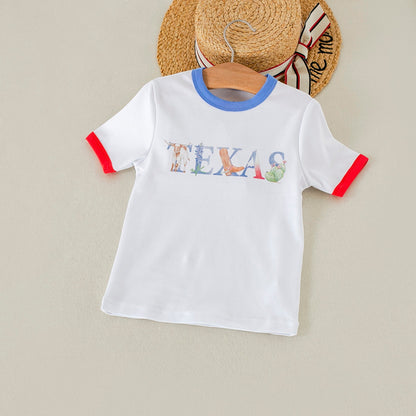 Little Texan Organic Cotton Kids Tshirt-Rogue Magnolia Custom Designs