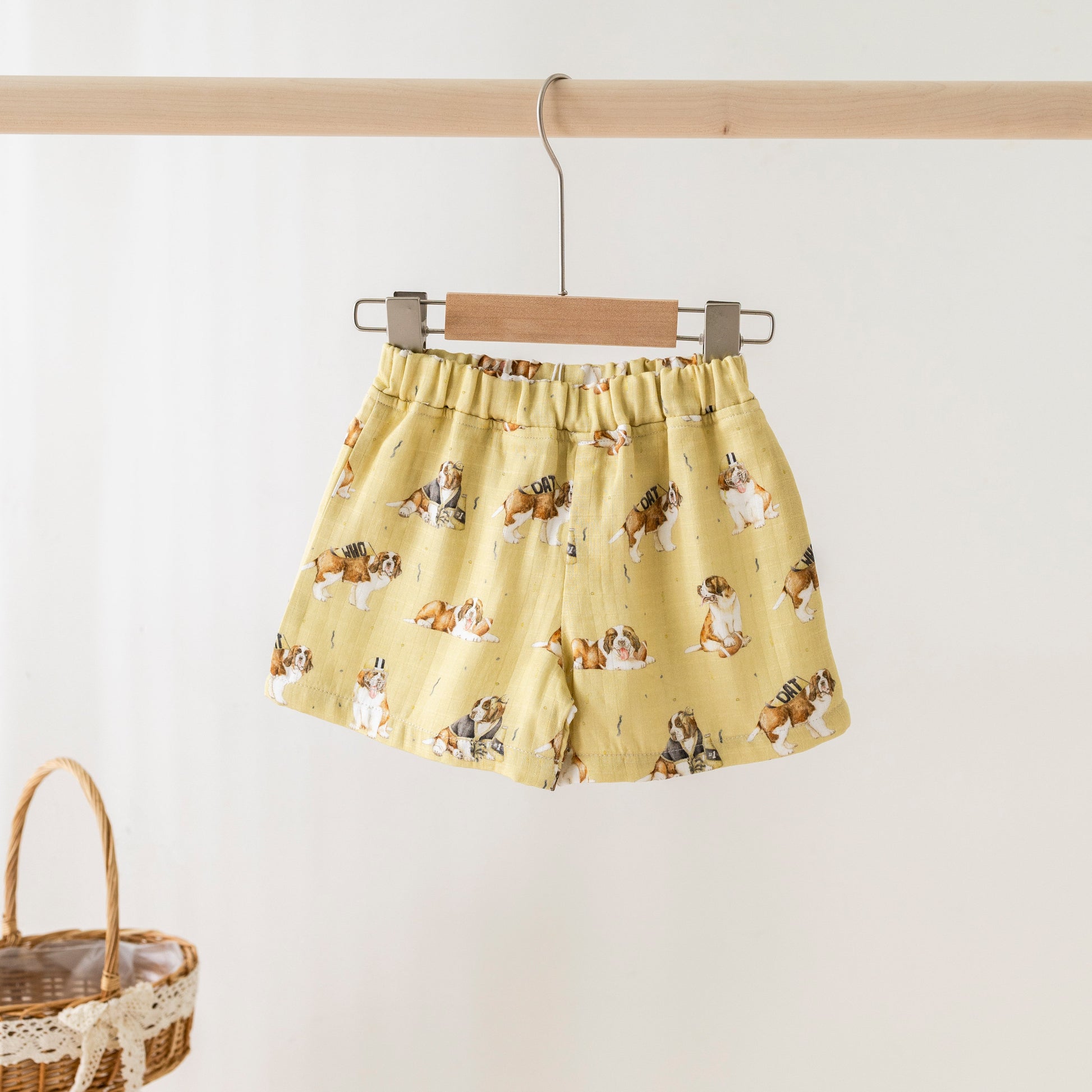 MVP: Louisiana Saints Organic Muslin Shorts-Rogue Magnolia Custom Designs