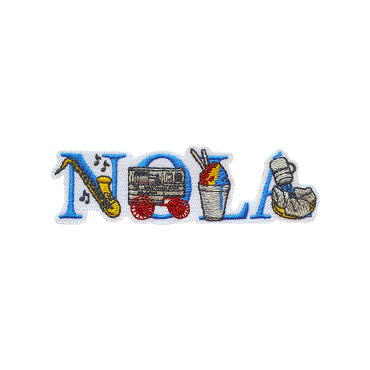 Little Nola Iron-On Patch-Rogue Magnolia Custom Designs
