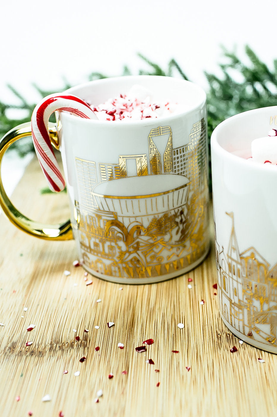 New Orleans Skyline Ceramic Mug-Rogue Magnolia Custom Designs