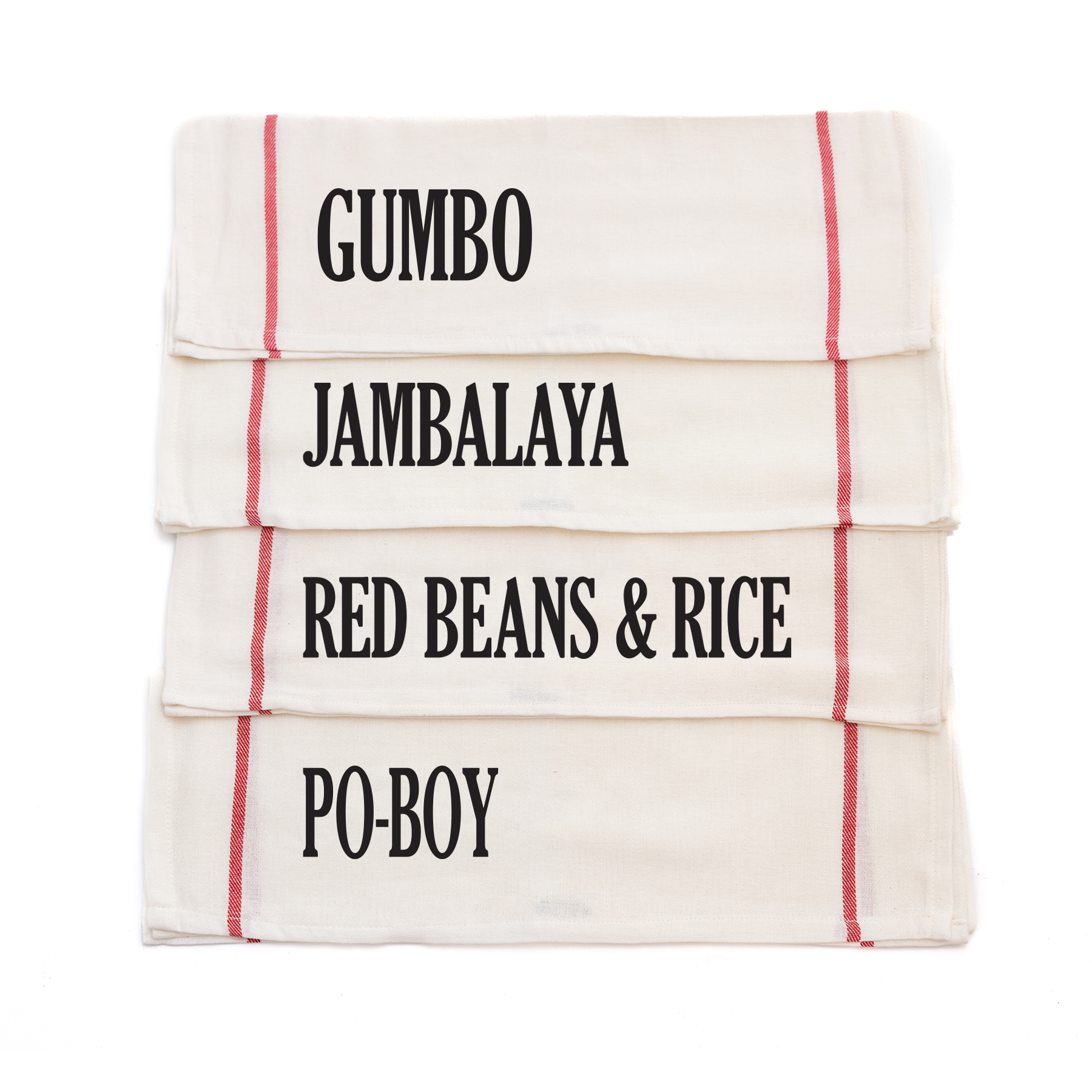 NOLA Dishes Kitchen Towels-Rogue Magnolia Custom Designs