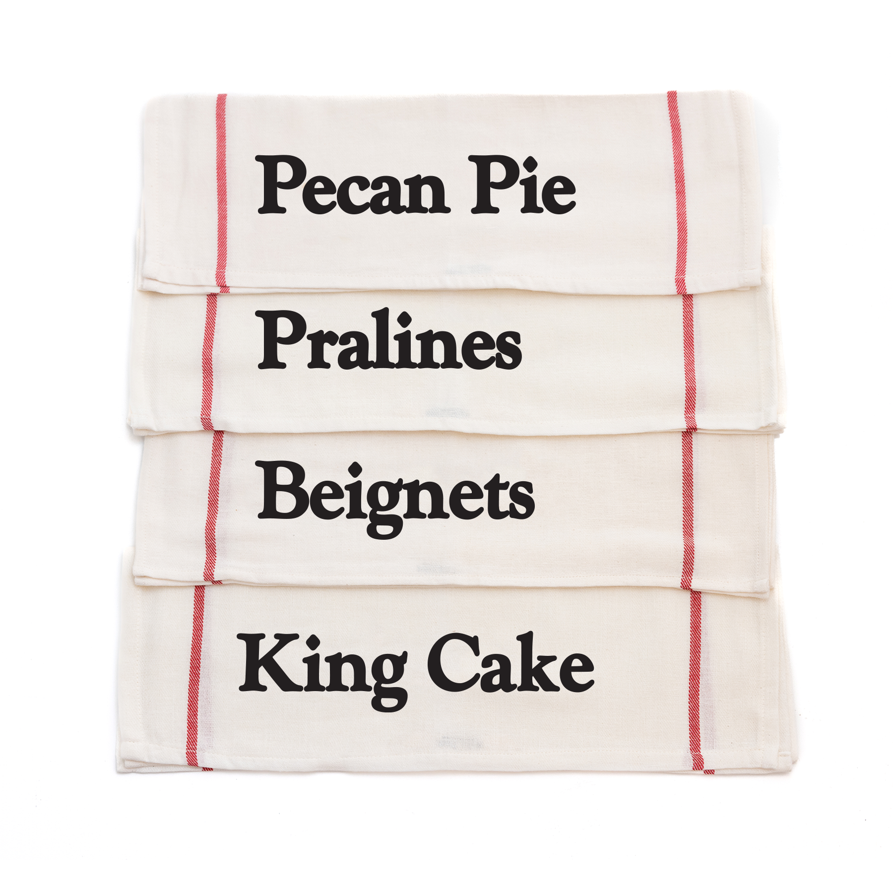 NOLA Sweets Cotton Kitchen Towels-Rogue Magnolia Custom Designs