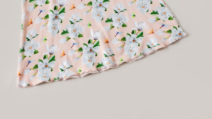 Pink Magnolia Organic Cotton Play Dress-Rogue Magnolia Custom Designs