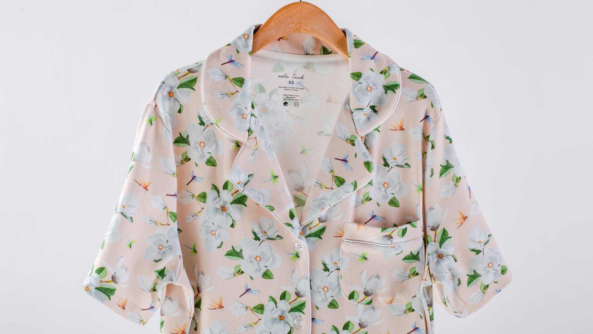 Pink Magnolia Women's Organic Cotton Pajama-Rogue Magnolia Custom Designs