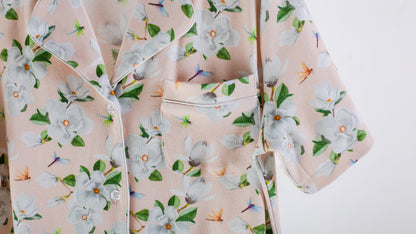 Pink Magnolia Women's Organic Cotton Pajama-Rogue Magnolia Custom Designs