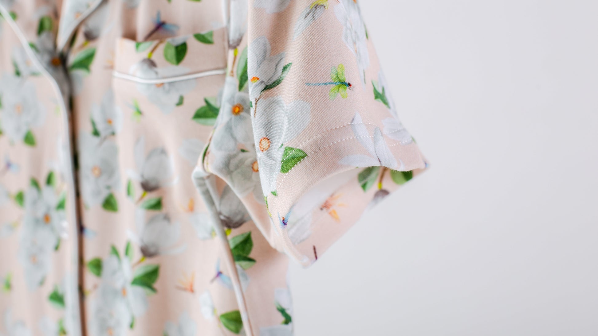 Pink Magnolia Women's Organic Cotton Pajama-Rogue Magnolia Custom Designs