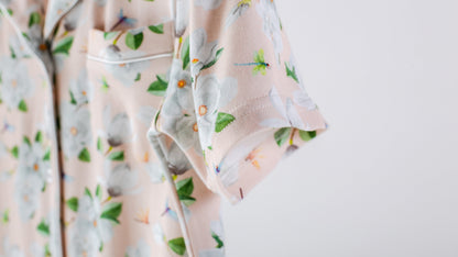 Pink Magnolia Women's Organic Cotton Pajama-Rogue Magnolia Custom Designs