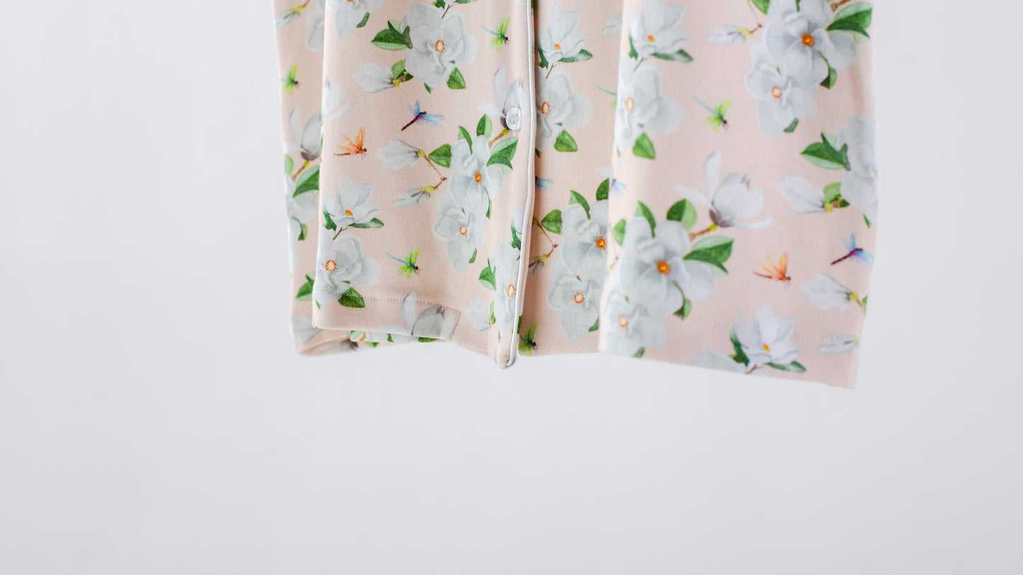 Pink Magnolia Women's Organic Cotton Pajama-Rogue Magnolia Custom Designs