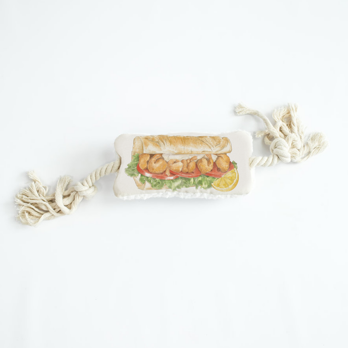 Po-Boy, Dressed! Dog Rope Toy-Rogue Magnolia Custom Designs