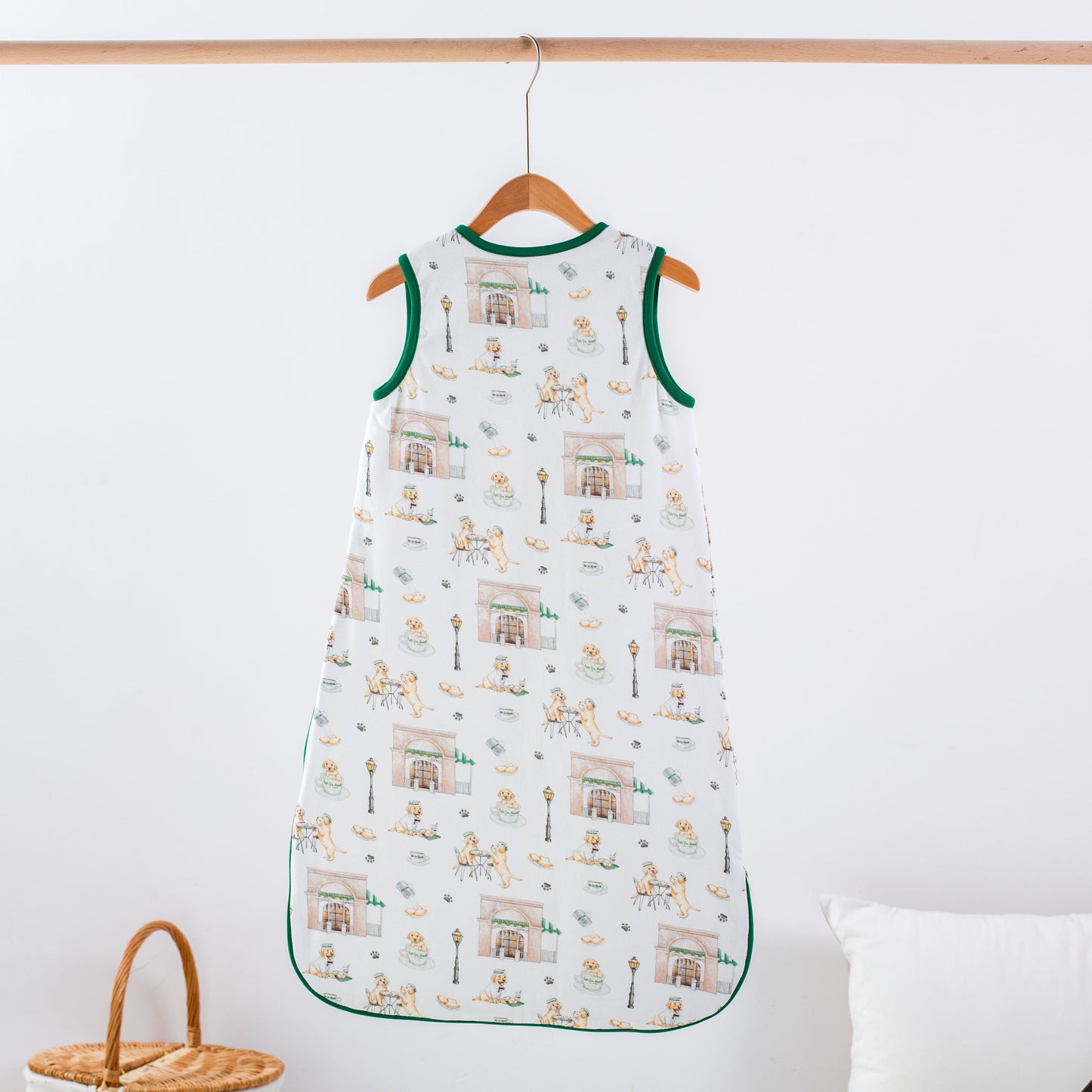 Powdered Sugar & Puppies Sleep Sack-Rogue Magnolia Custom Designs