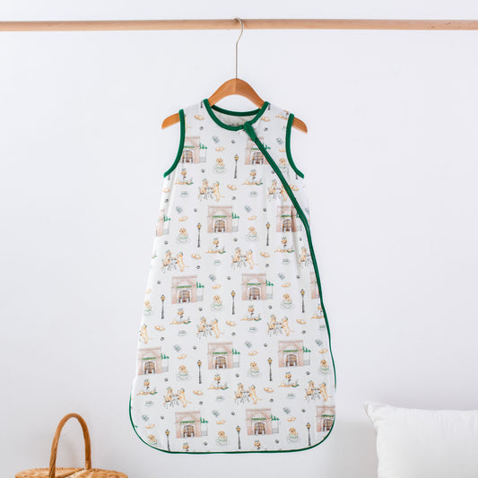 Powdered Sugar & Puppies Sleep Sack-Rogue Magnolia Custom Designs