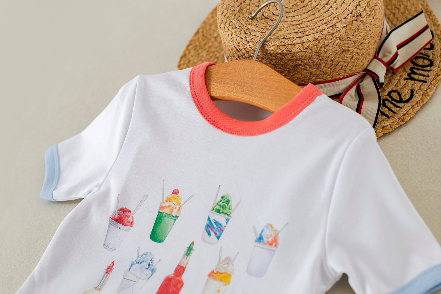 Eat More Snoballs Organic Cotton Kids Tshirt-Rogue Magnolia Custom Designs