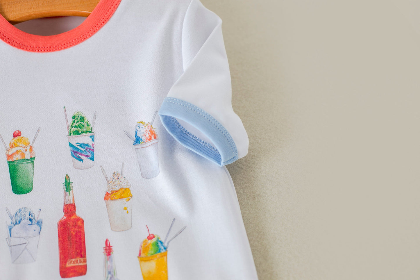 Eat More Snoballs Organic Cotton Kids Tshirt-Rogue Magnolia Custom Designs