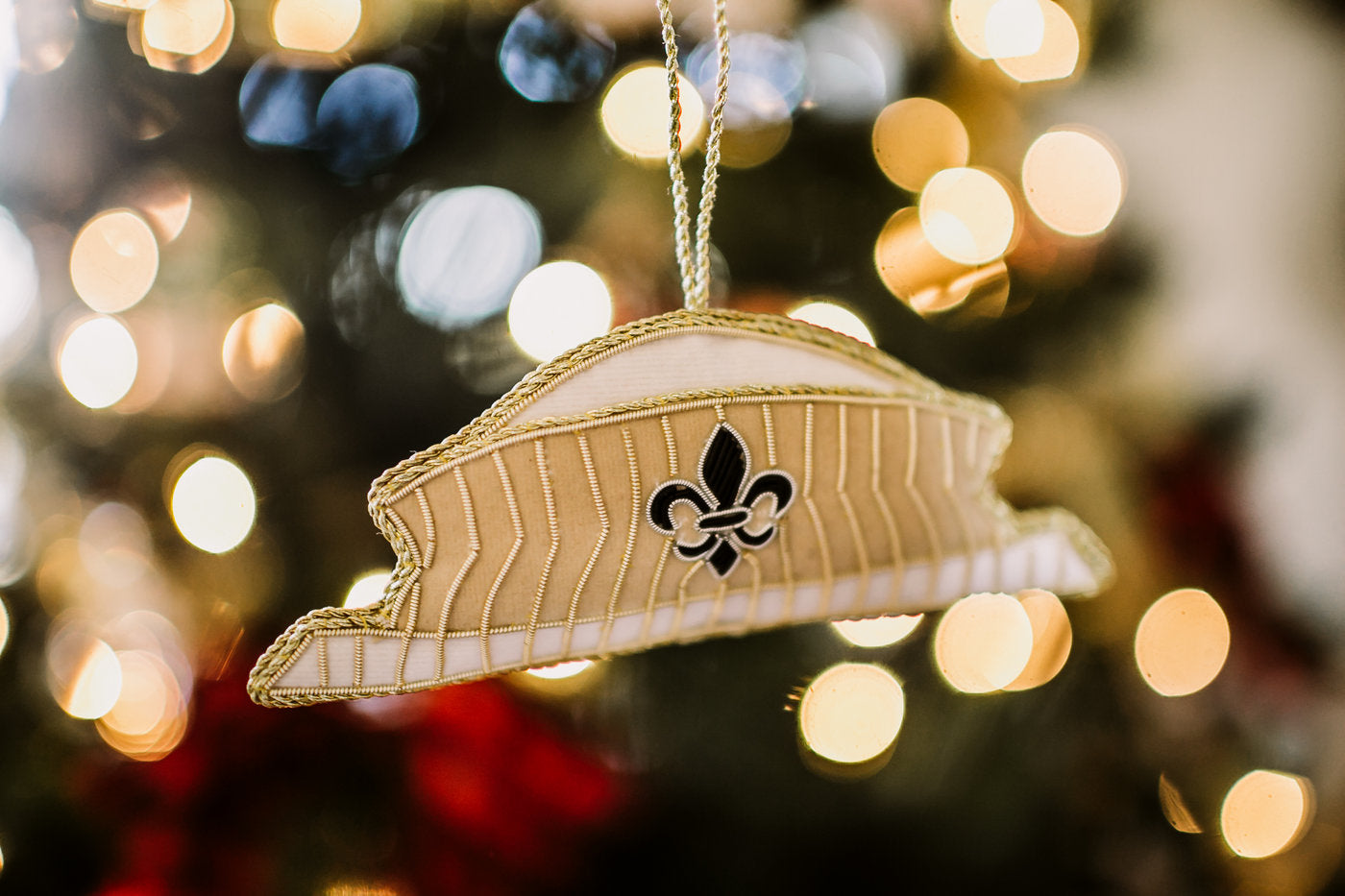Superdome Embroidered Christmas Ornament-Rogue Magnolia Custom Designs
