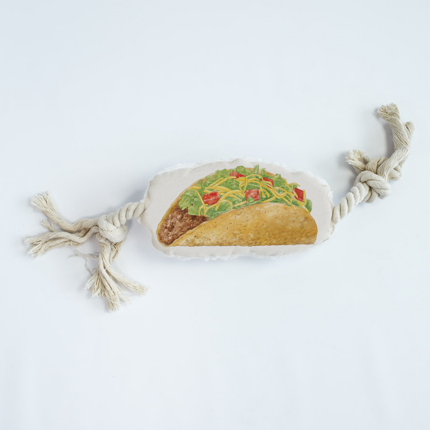 Taco Dog Rope Toy-Rogue Magnolia Custom Designs