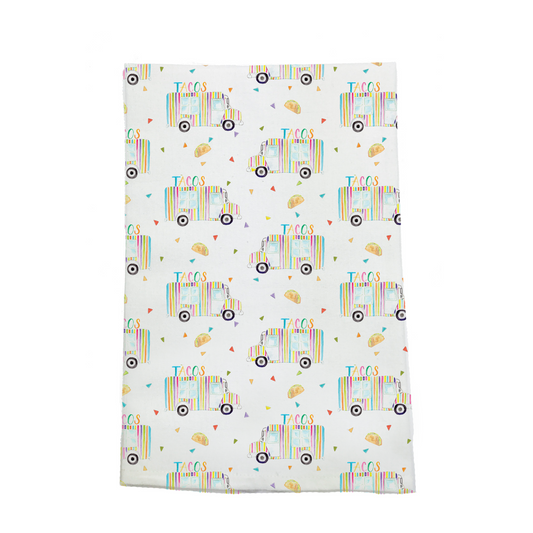 Let's Taco 'Bout It Organic Cotton Kitchen Towel-Rogue Magnolia Custom Designs