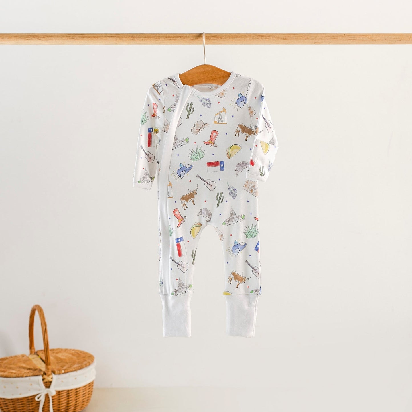 Texas Kids Organic Cotton Kids Pajamas-Rogue Magnolia Custom Designs