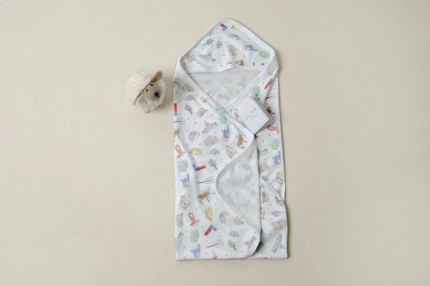 Texas Kids Organic Cotton Baby Blanket-Rogue Magnolia Custom Designs