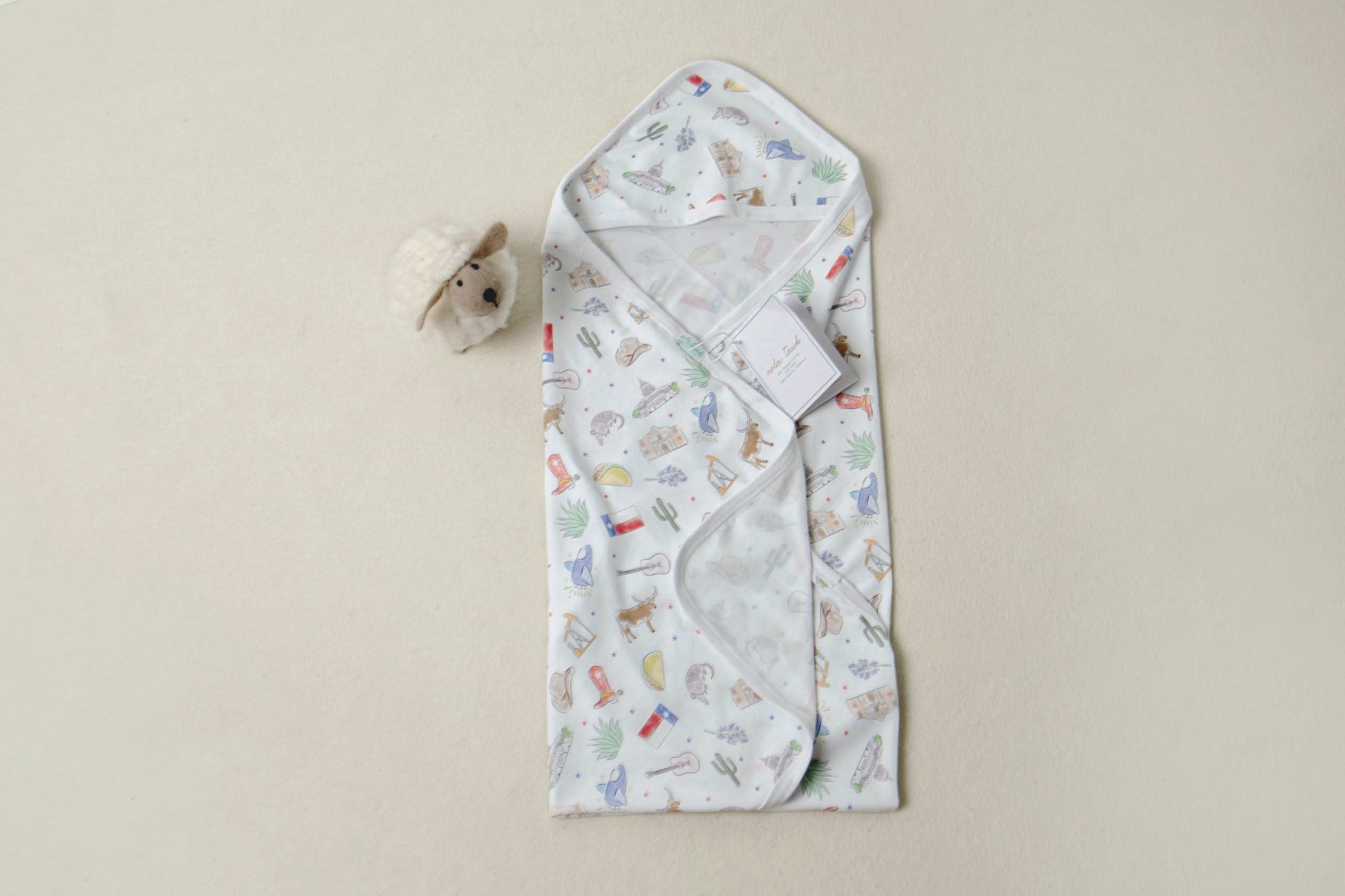 Texas Kids Organic Cotton Baby Blanket-Rogue Magnolia Custom Designs
