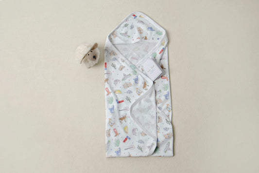 Texas Kids Organic Cotton Baby Blanket-Rogue Magnolia Custom Designs