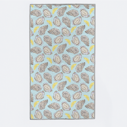 Oyster Kitchen Towel-Rogue Magnolia Custom Designs