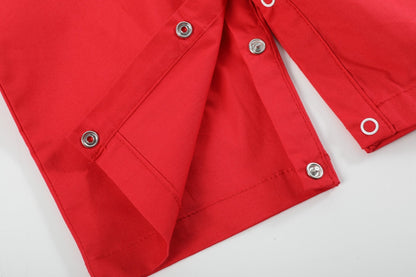 Red Santa Sleigh Overalls