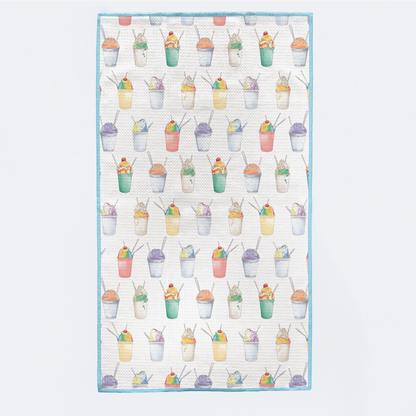 Snoball Kitchen Towel-Rogue Magnolia Custom Designs