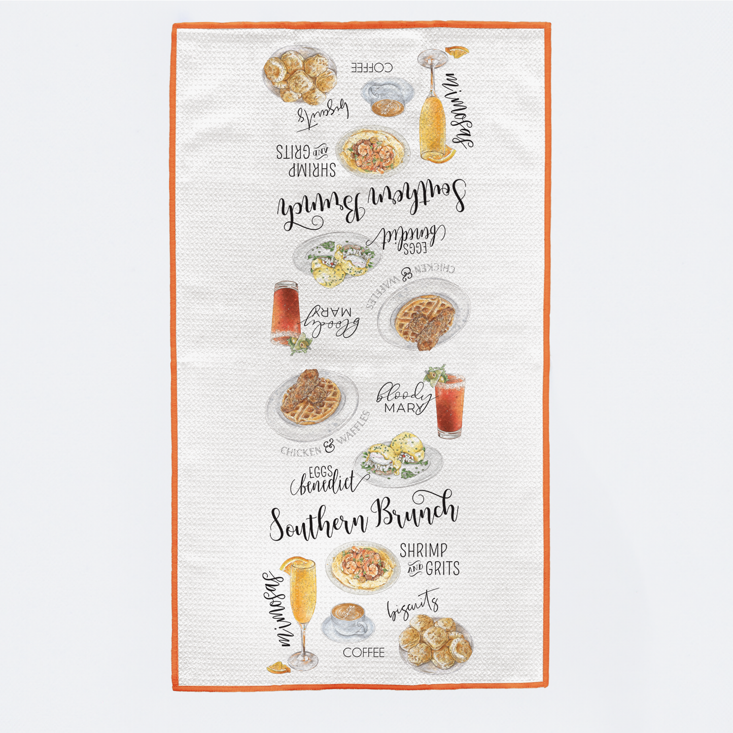 Southern Brunch Kitchen Towel-Rogue Magnolia Custom Designs