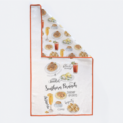 Southern Brunch Kitchen Towel-Rogue Magnolia Custom Designs