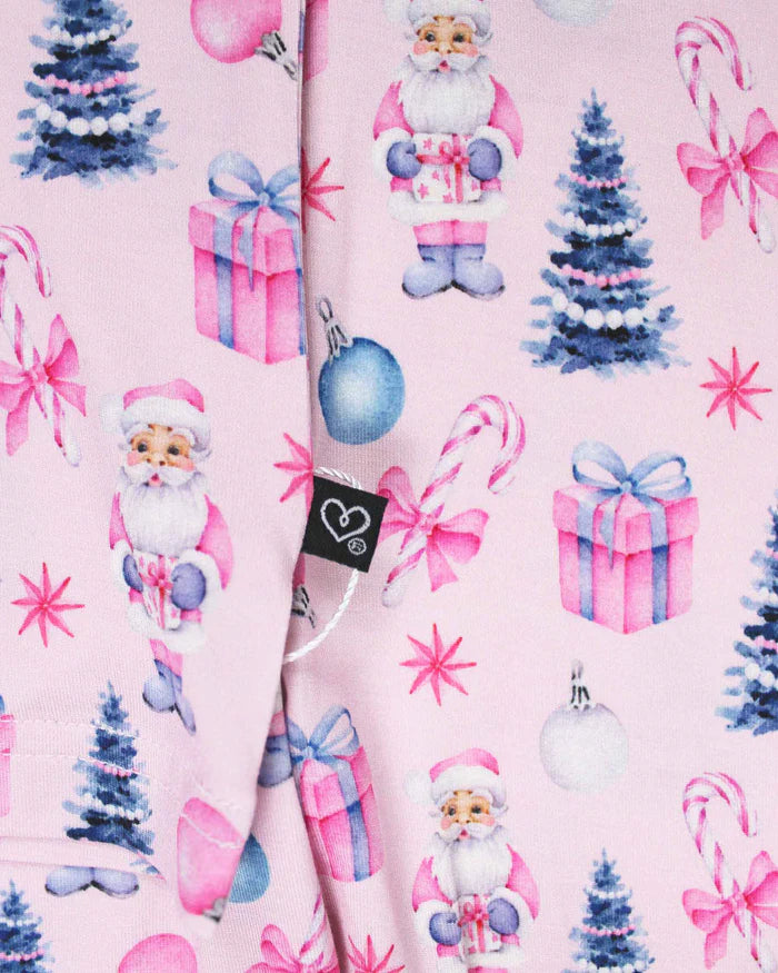 Carol Ruffled Zippered Footie