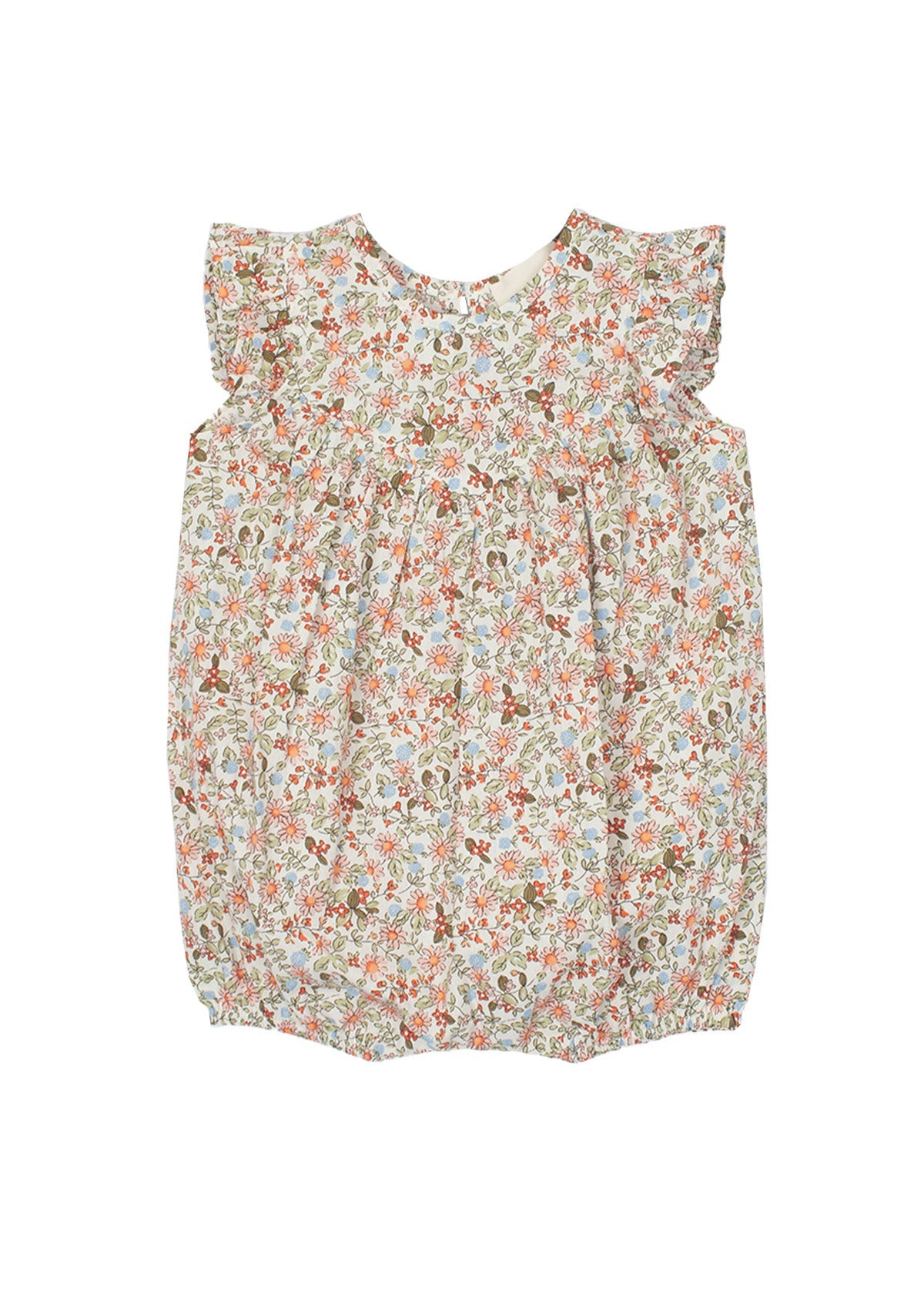 SUNSET FIELDS FLORAL ROMPER