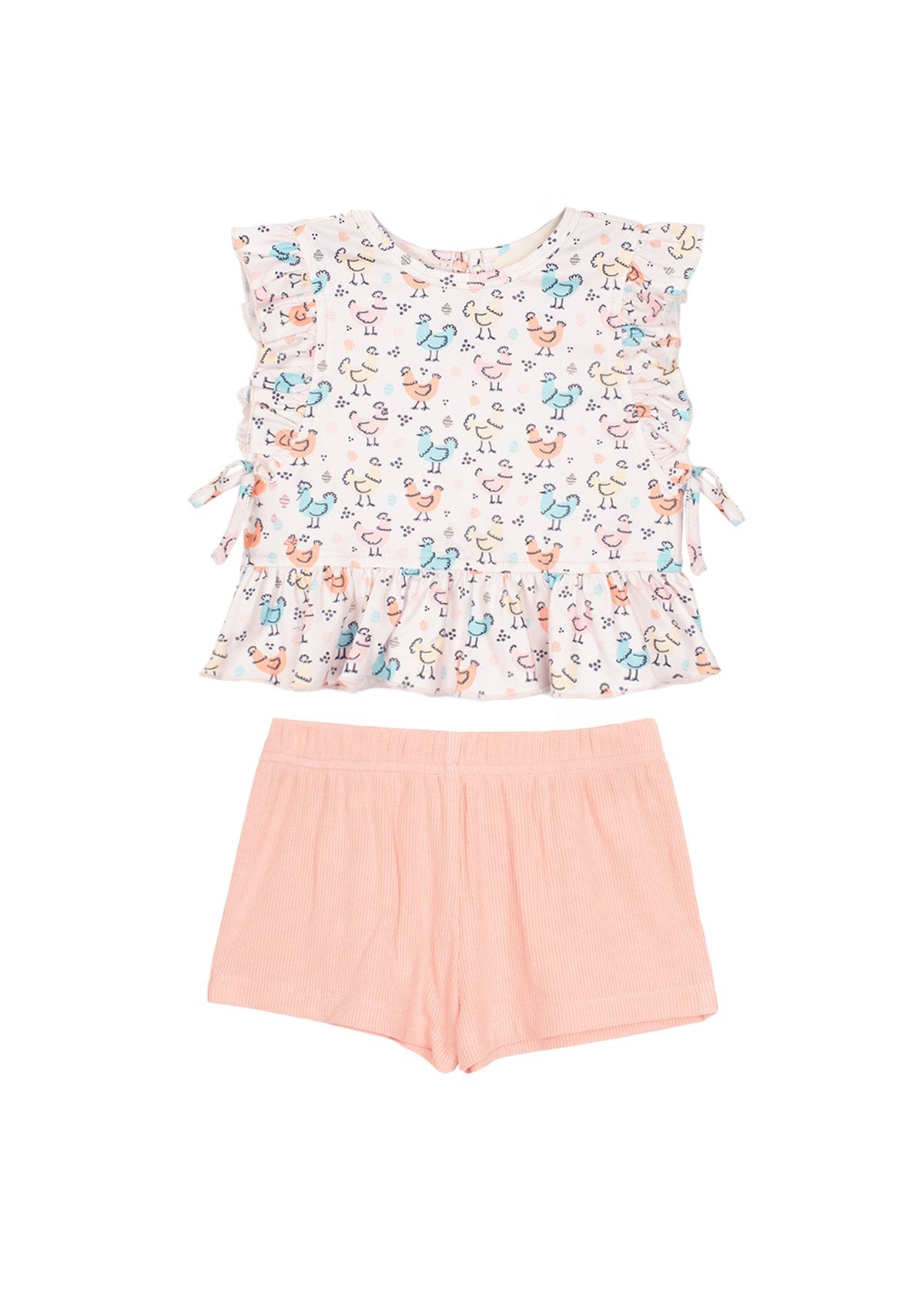 CHEERFUL CHICKS 2PC SET