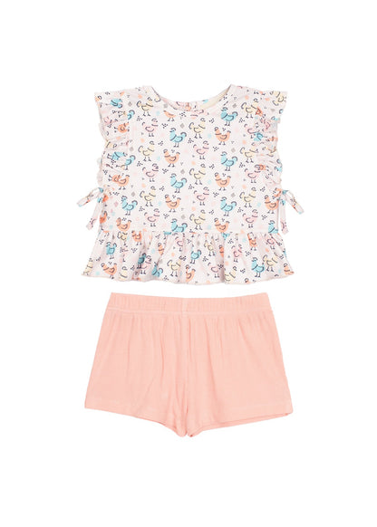 CHEERFUL CHICKS 2PC SET