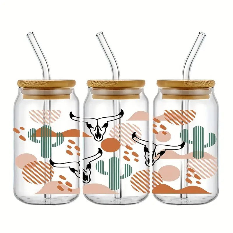 Limited Drop Western Themed Acrylic Can Cups-Rogue Magnolia Custom Designs